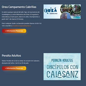RESERVAS ONLINE